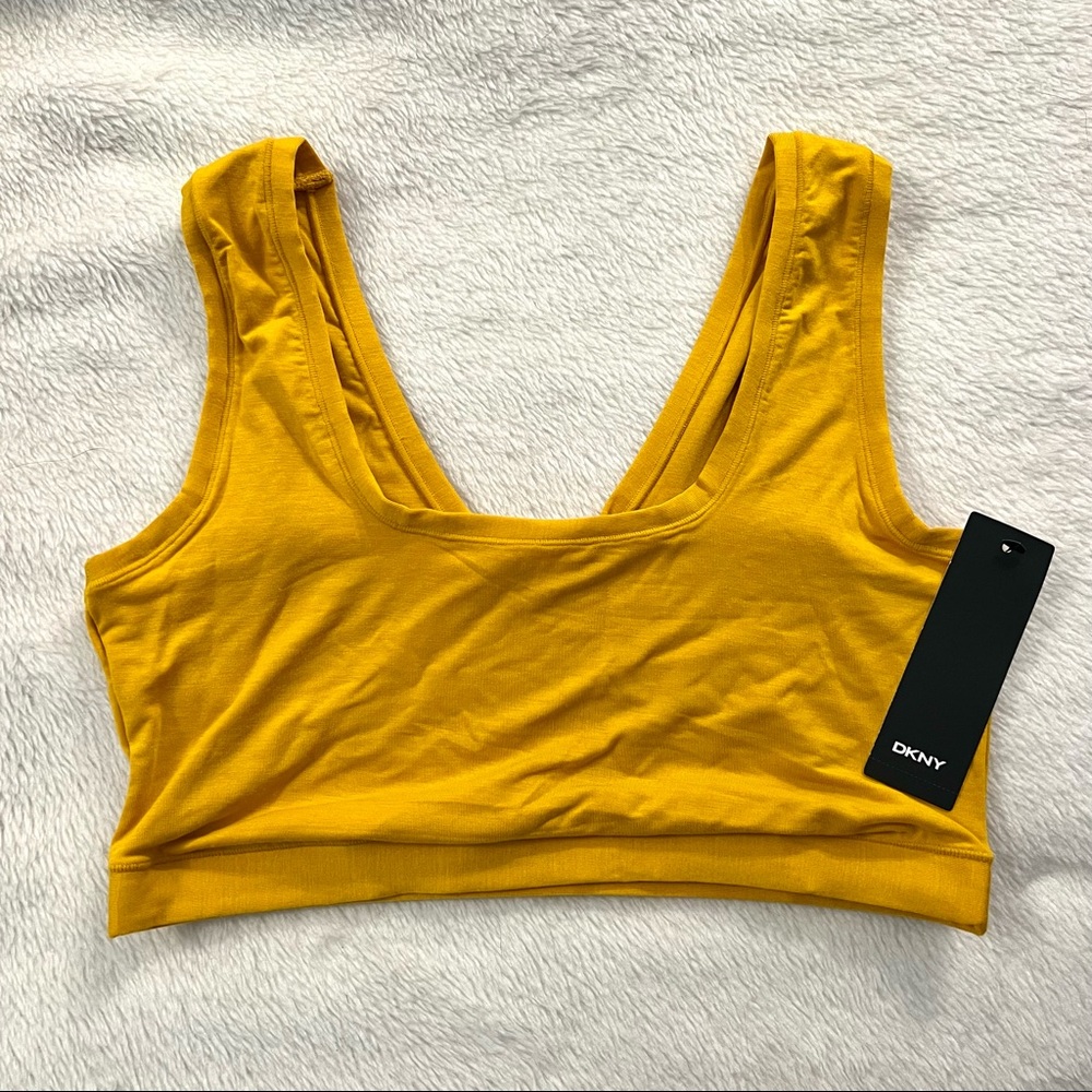 DKNY Stretch Modal Pullover Bralette - Picture 2 of 5